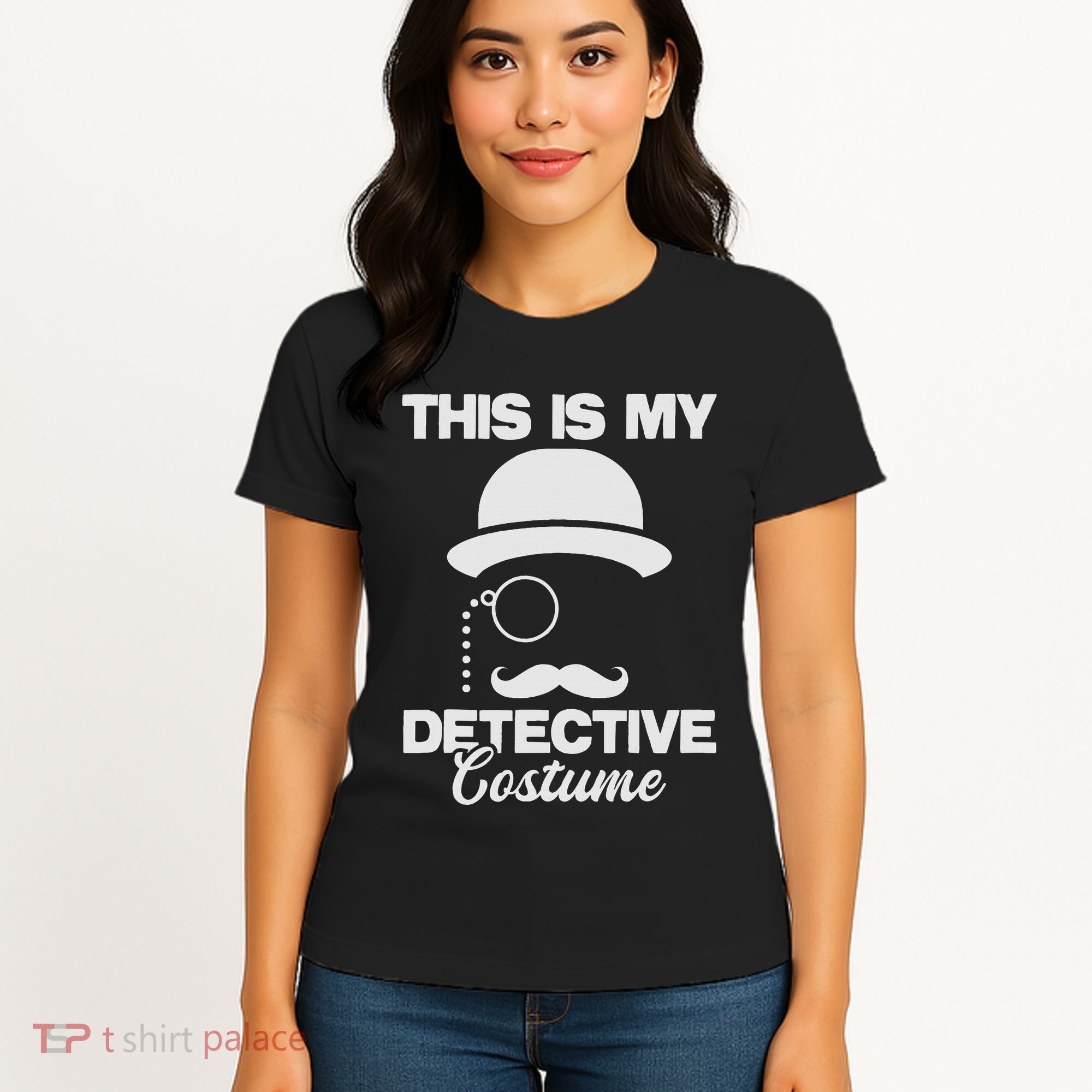 This Is My Detective Costume True Crime Lover Investigator Women's T-Shirt