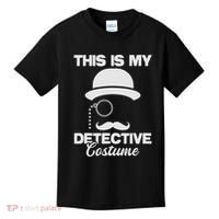 This Is My Detective Costume True Crime Lover Investigator Kids T-Shirt thumb 0