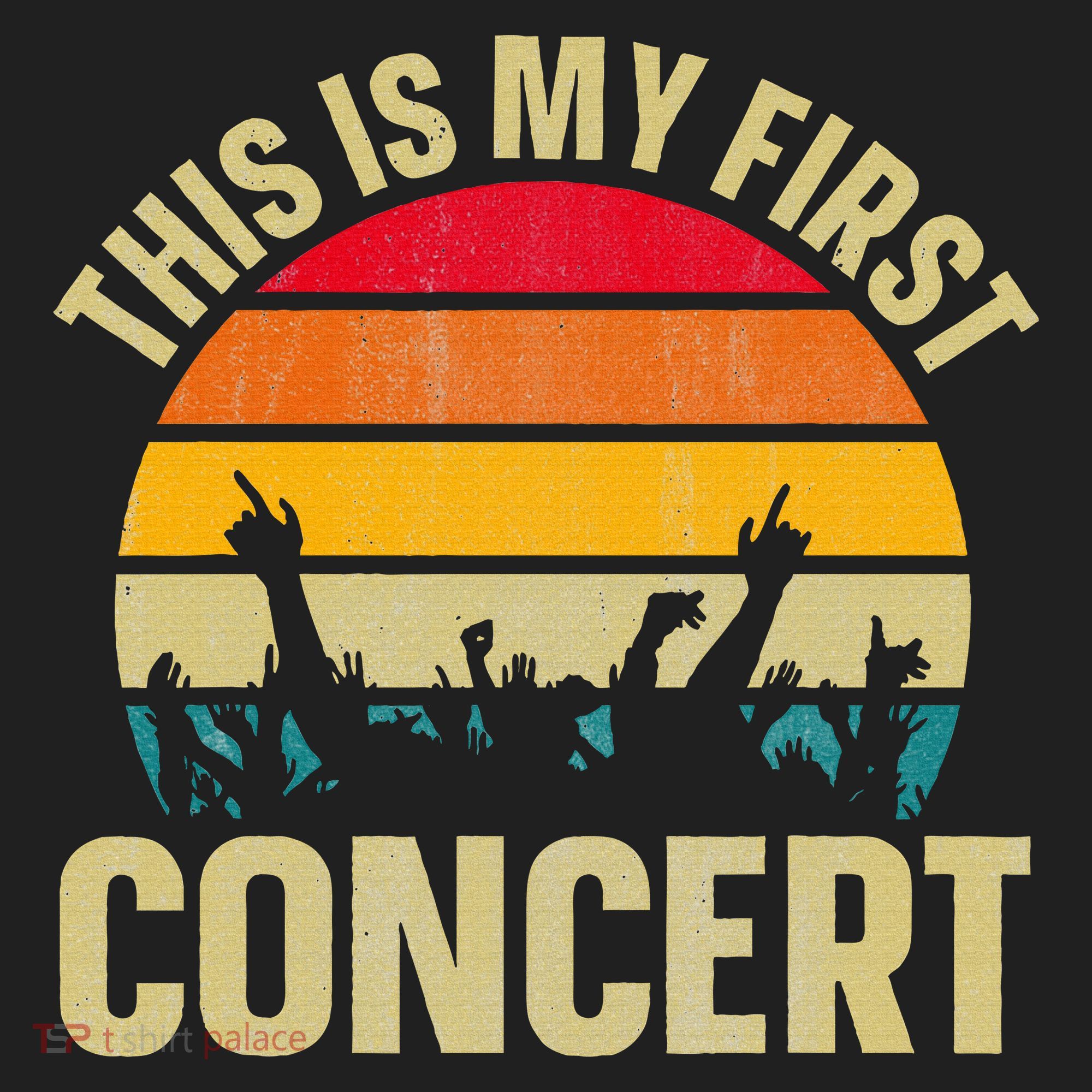 This Is My First Concert Women's Sweatshirt