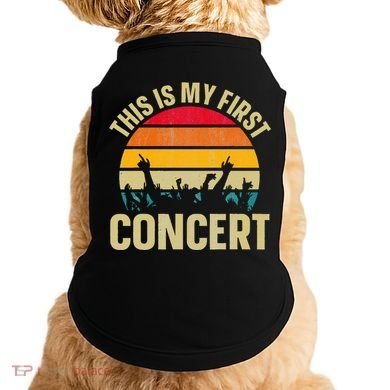 This Is My First Concert Doggie Tank