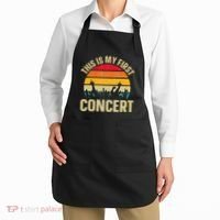 This Is My First Concert Apron thumb 2