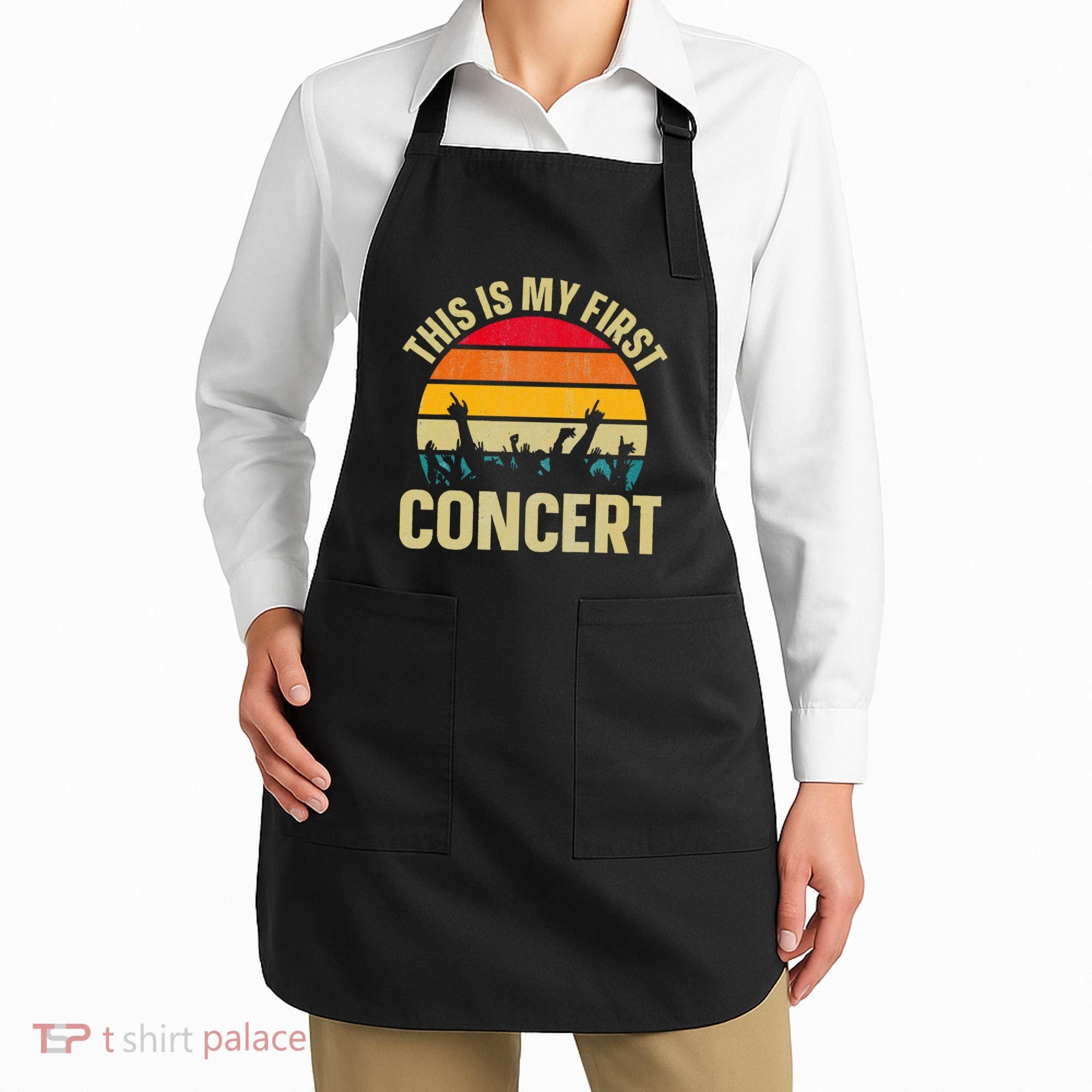 This Is My First Concert Apron