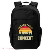 This Is My First Concert Backpack thumb 0