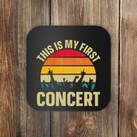 This Is My First Concert Coaster thumb 0