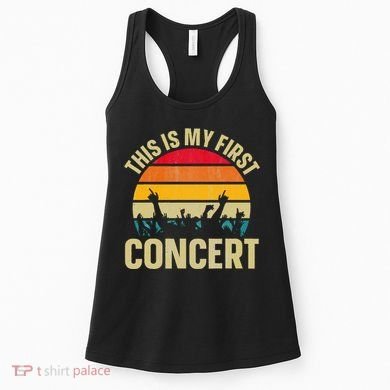 This Is My First Concert Women's Tank Top