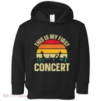 This Is My First Concert Toddler Hoodie thumb 0