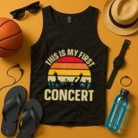 This Is My First Concert Tank Top thumb 4