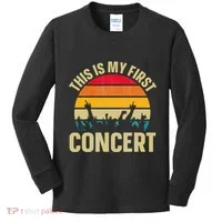 This Is My First Concert Kids Long Sleeve Shirt thumb 0