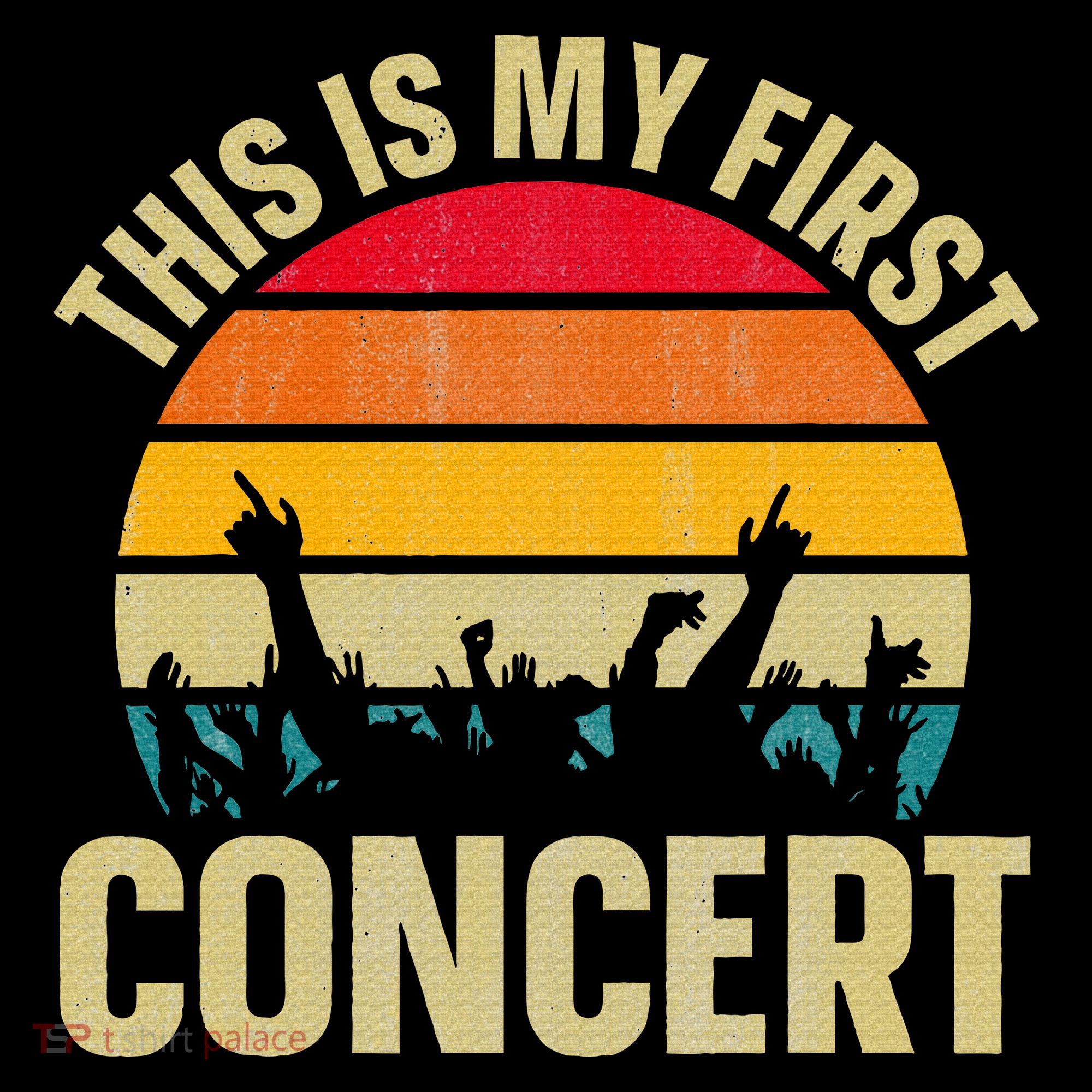 This Is My First Concert Kids Long Sleeve Shirt