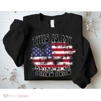 This Is My Pride Flag USA American Patriotic Sweatshirt thumb 2
