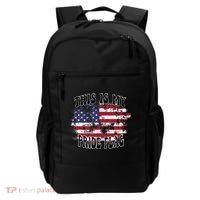 This Is My Pride Flag USA American Patriotic Backpack thumb 0