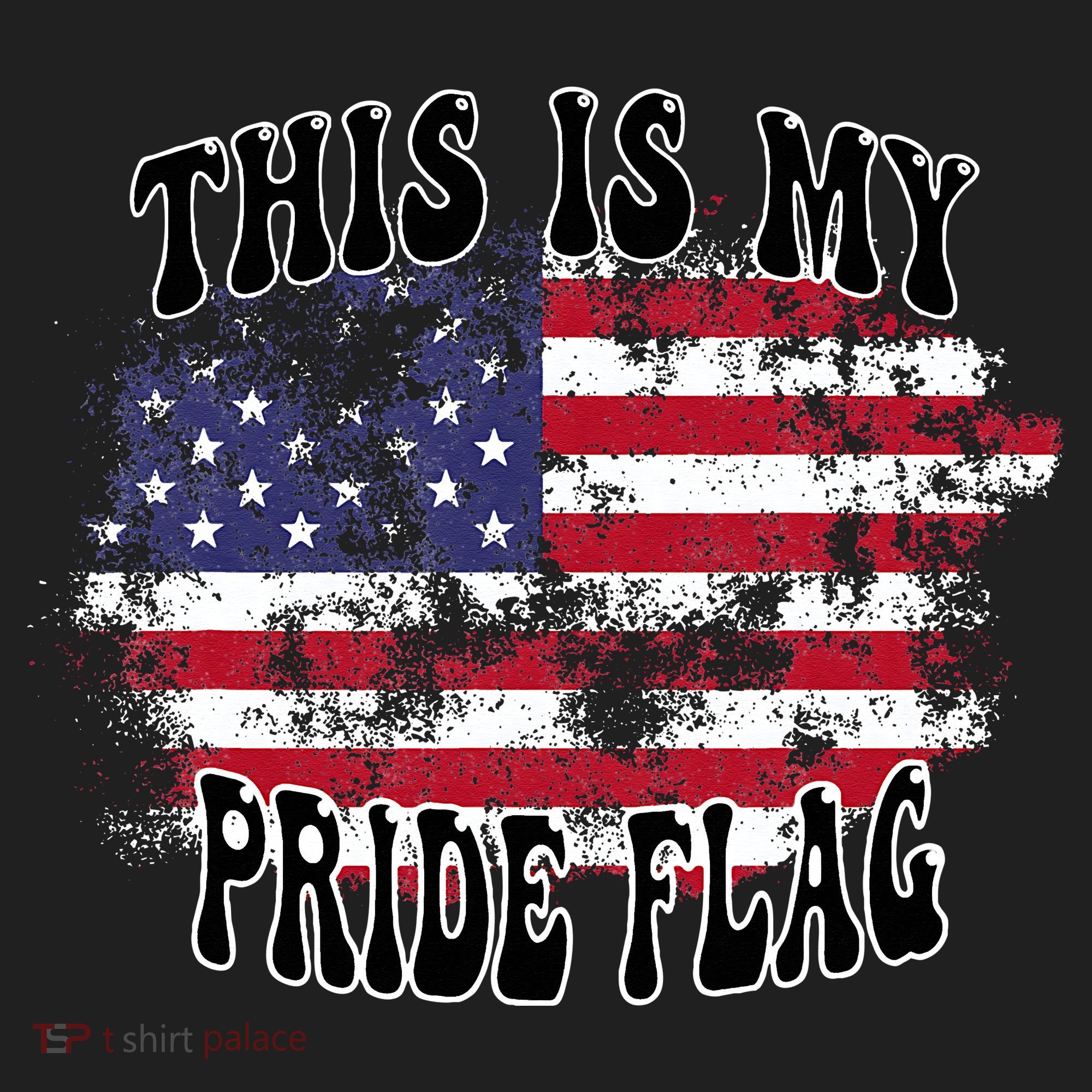 This Is My Pride Flag USA American Patriotic Hat