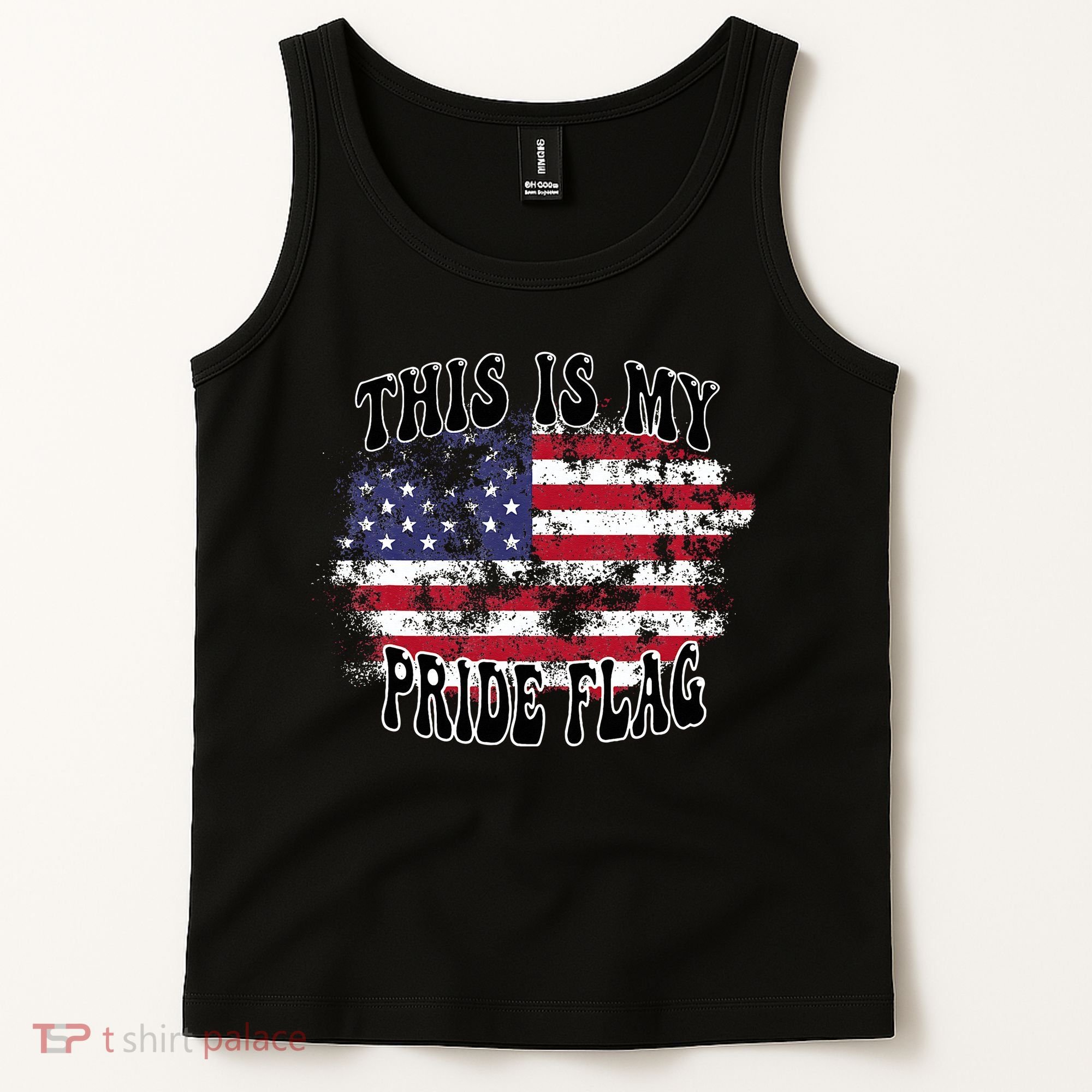 This Is My Pride Flag USA American Patriotic Tank Top