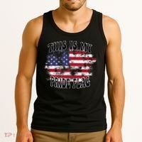 This Is My Pride Flag USA American Patriotic Tank Top thumb 3