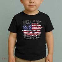 This Is My Pride Flag USA American Patriotic Toddler T-Shirt thumb 2