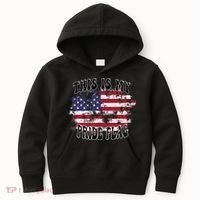 This Is My Pride Flag USA American Patriotic Kids Hoodie thumb 0