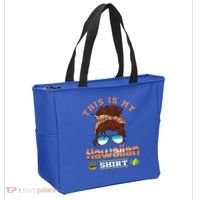 This Is My Hawaiian Gift Luau Aloha Pineapple Messy Bun Funny Gift Tote Bag thumb 2