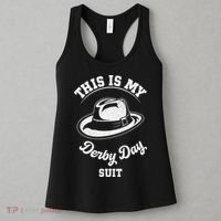 This Is My Derby Day Suit Funny Horse Racing Derby Day Women's Tank Top thumb 3