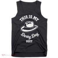 This Is My Derby Day Suit Funny Horse Racing Derby Day Tank Top thumb 0