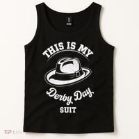 This Is My Derby Day Suit Funny Horse Racing Derby Day Tank Top thumb 2