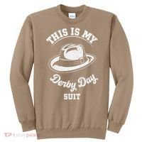 This Is My Derby Day Suit Funny Horse Racing Derby Day Sweatshirt thumb 0