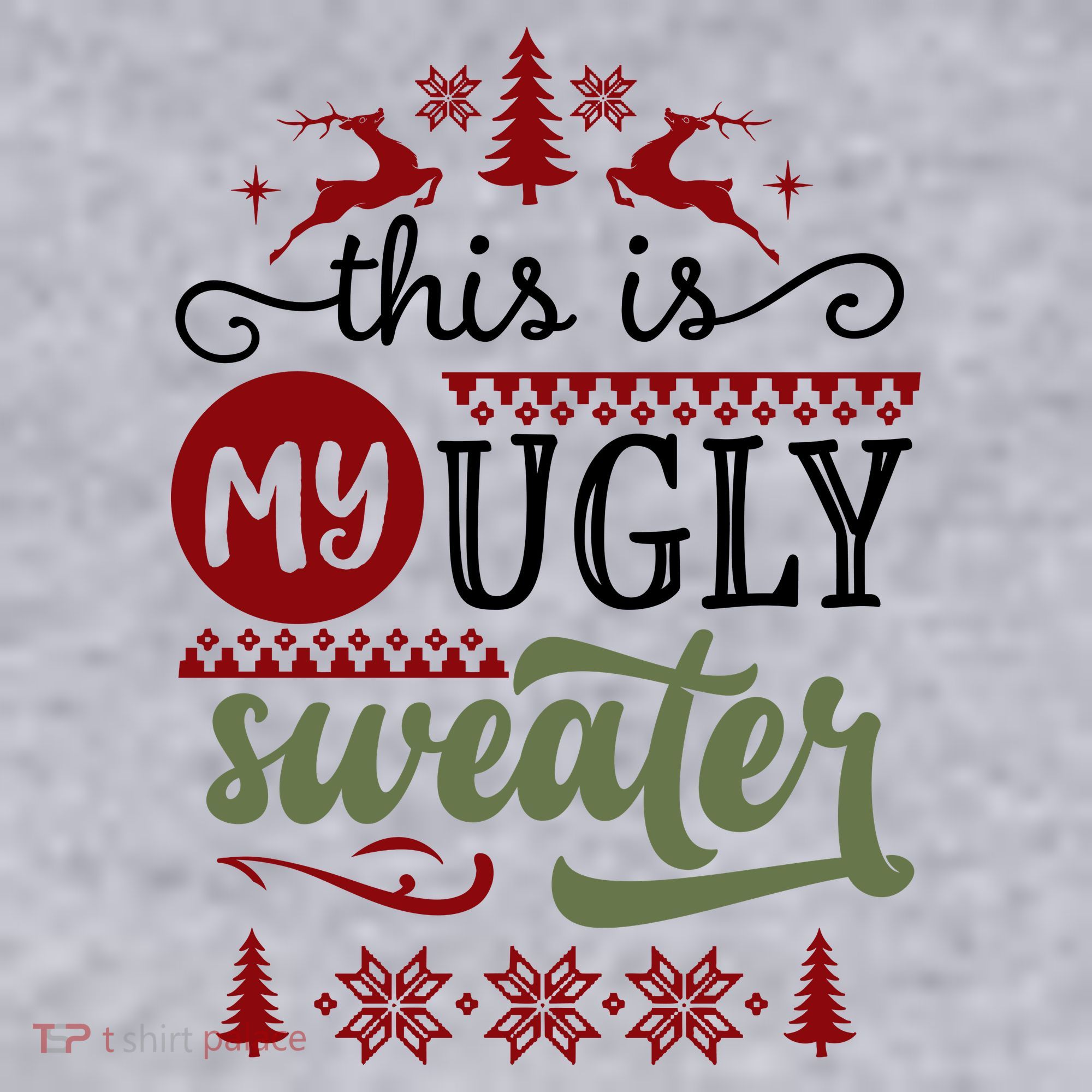 This Is My Ugly Sweater Christmas Women's Sweatshirt