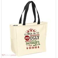 This Is My Ugly Sweater Christmas Tote Bag thumb 2