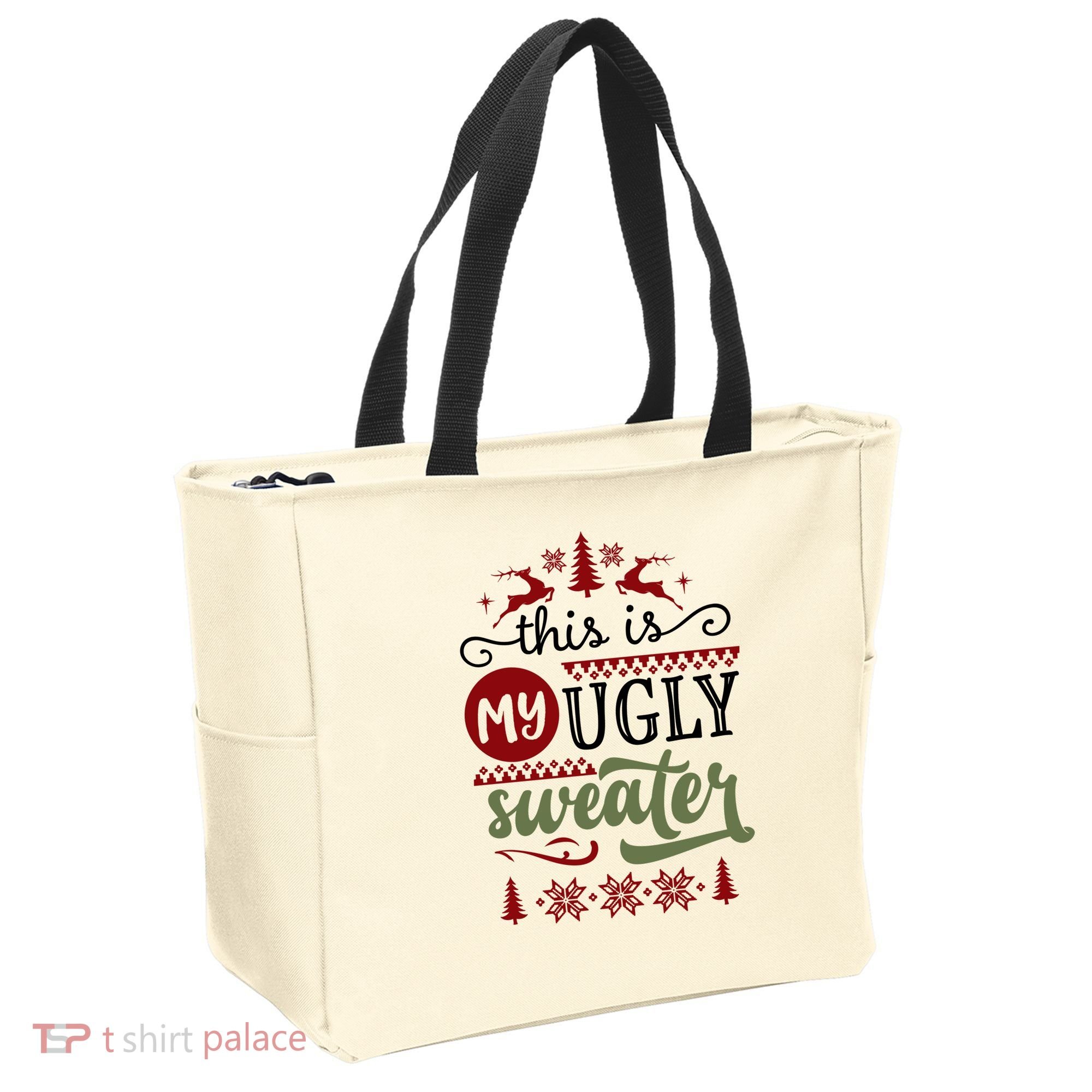 This Is My Ugly Sweater Christmas Tote Bag