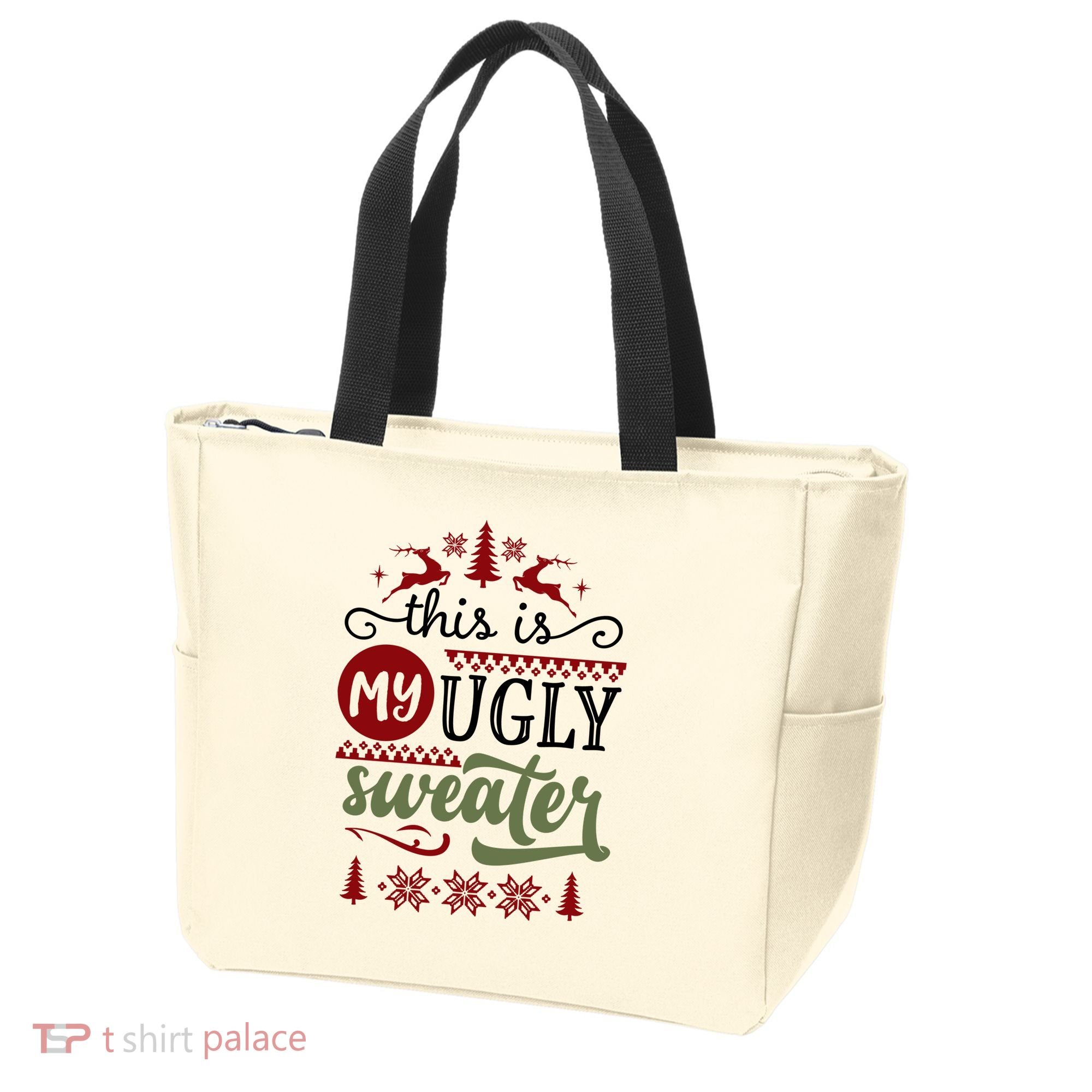 This Is My Ugly Sweater Christmas Tote Bag