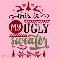 This Is My Ugly Sweater Christmas Coaster thumb 2