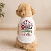 This Is My Ugly Sweater Christmas Doggie Tank thumb 2