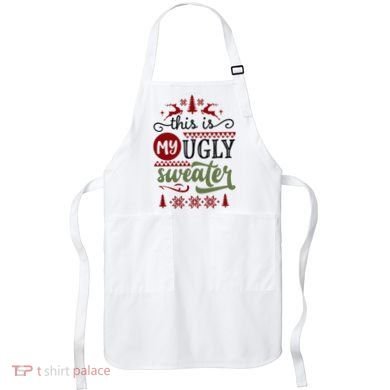 This Is My Ugly Sweater Christmas Apron