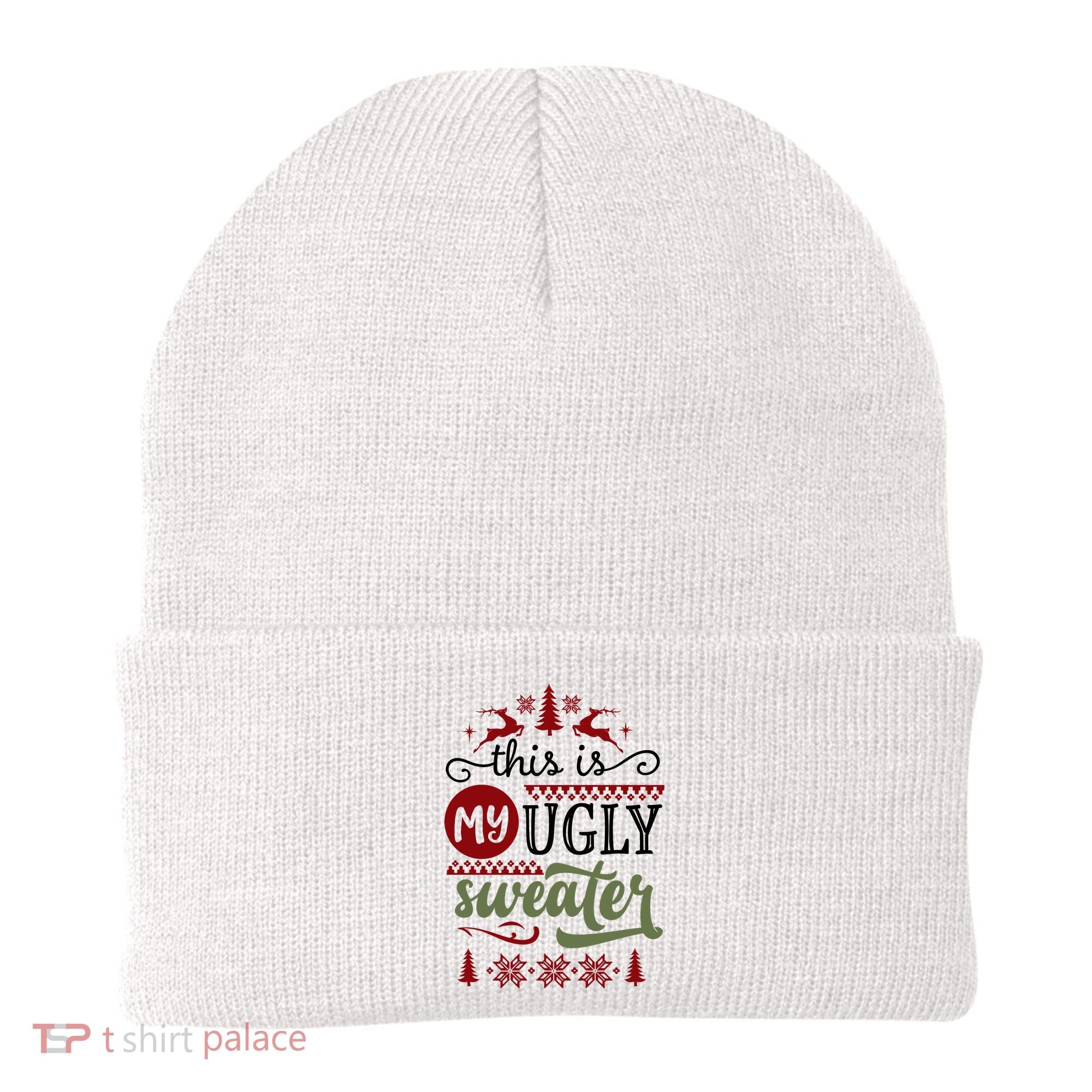 This Is My Ugly Sweater Christmas Beanie