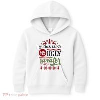 This Is My Ugly Sweater Christmas Kids Hoodie thumb 0