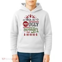 This Is My Ugly Sweater Christmas Kids Hoodie thumb 4