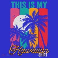 This Is My Hawaiian Gift Retro Vintage Palms Aloha Hawaii Gift T-Shirt thumb 7