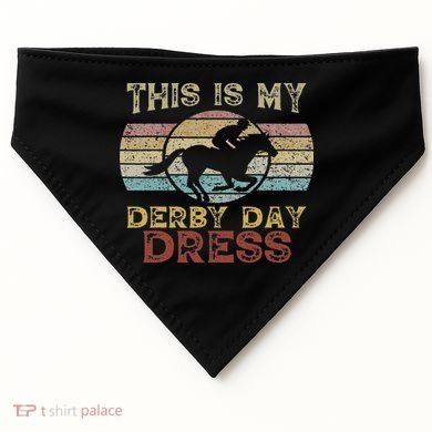 This Is My Human Costume I'm Really A Giraffe Funny USA-Made Doggie Bandana