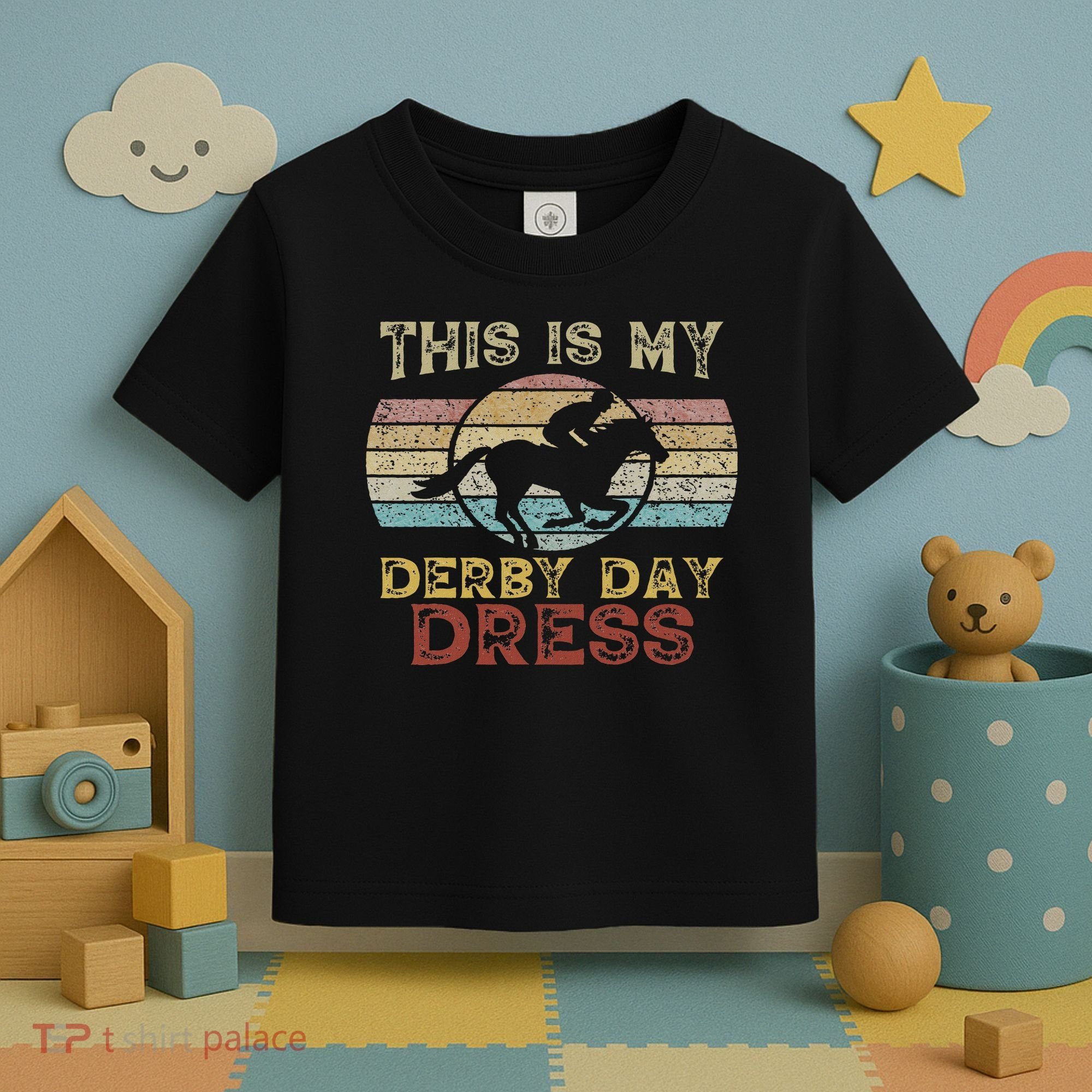 This Is My Human Costume I'm Really A Giraffe Funny Toddler T-Shirt