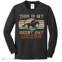 This Is My Human Costume I'm Really A Giraffe Funny Kids Long Sleeve Shirt thumb 0
