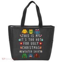 This Is My It's Too Hot For Ugly Christmas Sweaters Funny Tote Bag thumb 0
