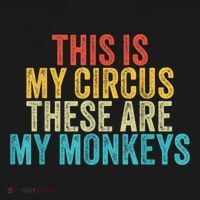 This Is My Circus These Are My Monkeys Circus Staff Party Women's Hoodie thumb 2