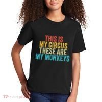 This Is My Circus These Are My Monkeys Circus Staff Party Kids T-Shirt thumb 2