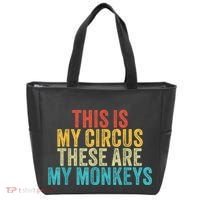 This Is My Circus These Are My Monkeys Circus Staff Party Tote Bag thumb 0