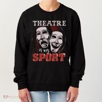Theatre Is My Sport Musical Actor Gift Women's Sweatshirt thumb 0