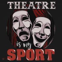 Theatre Is My Sport Musical Actor Gift Women's Hoodie thumb 2