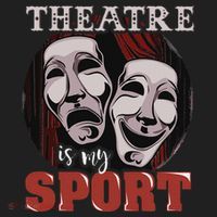 Theatre Is My Sport Musical Actor Gift Golf Towel thumb 3