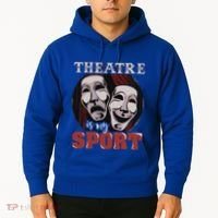 Theatre Is My Sport Musical Actor Gift Hoodie thumb 2