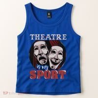 Theatre Is My Sport Musical Actor Gift Tank Top thumb 2