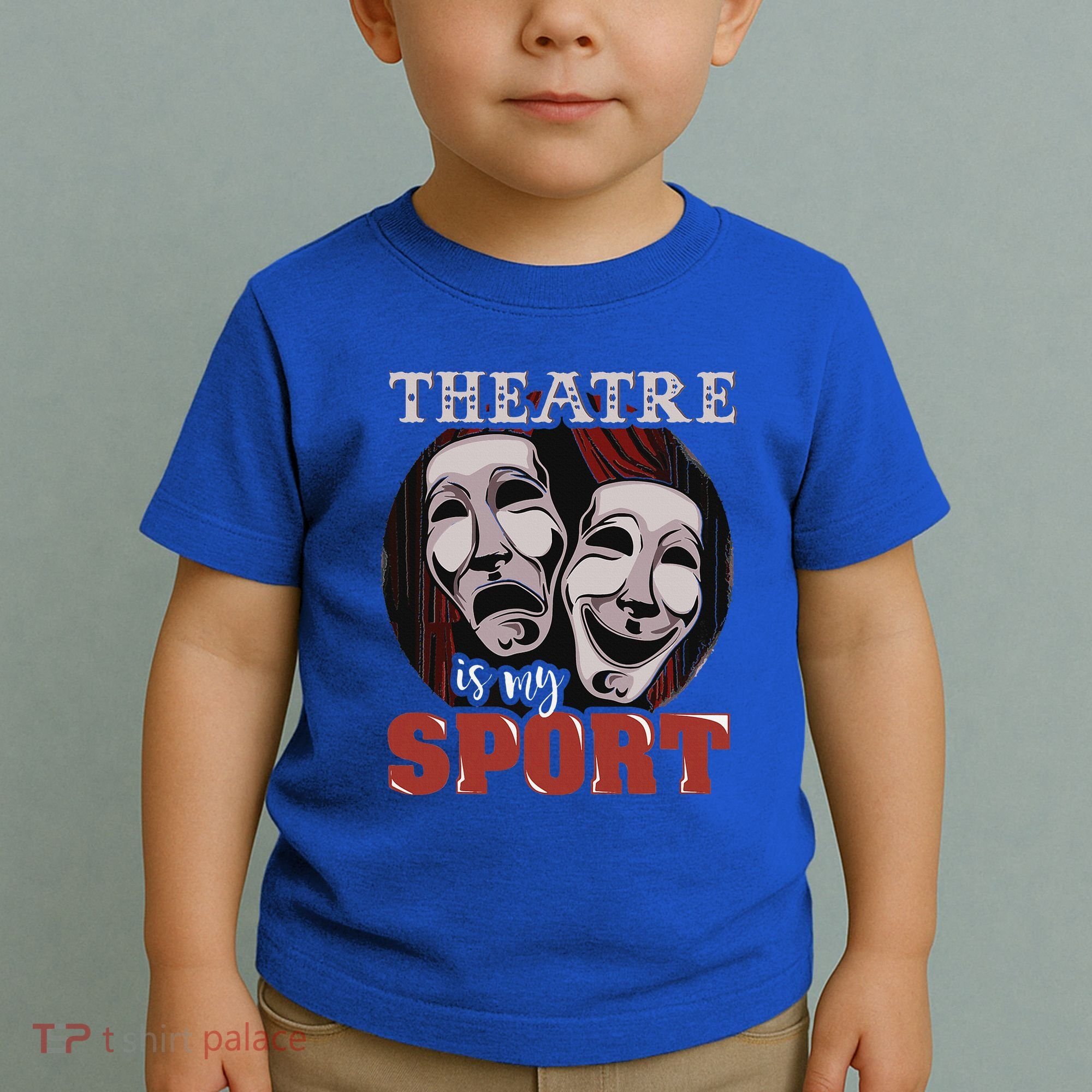 Theatre Is My Sport Musical Actor Gift Toddler T-Shirt