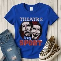 Theatre Is My Sport Musical Actor Gift Women's T-Shirt thumb 3